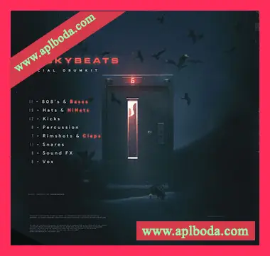 [嘻哈陷阱鼓组采样]Theskybeats Official Drumkit [WAV]（30Mb）