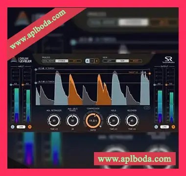 [鼓组动态处理增益效果器]Sound Radix Drum Leveler v1.1.2 R2  v1.1.1 [WiN, MacOSX]（11Mb）