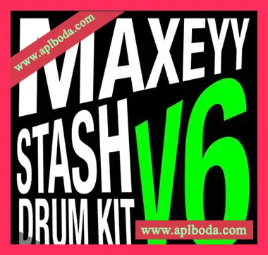 [嘻哈陷阱鼓组采样]Maxeyy Stash V6 Drum Kit [WAV]（118Mb）