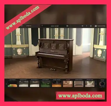 [立式钢琴乐器插件]IK Multimedia Pianoverse Liberty Upright Fine-tuned [MacOSX]（17.6Gb）