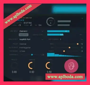 [吉他转MIDI控制器转录工具]Algoriffix Transkr V2 v2.7.1 [WiN, MacOSX]（54Mb）