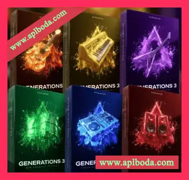 [电子舞曲迪斯科流行灵魂RnB素材包]Cymatics GENERATIONS 3 [WAV, MiDi]（3.27Gb）