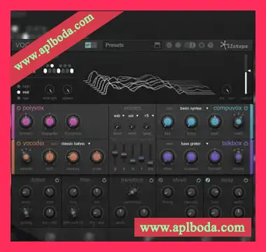 [电音人声合成声码器]iZotope VocalSynth v1.00 MAC（77Mb）