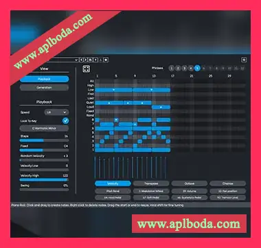 [MIDI和弦音序器乐句琶音器]Venomode Phrasebox v1.2.4 [WiN, MacOSX]（18Mb）