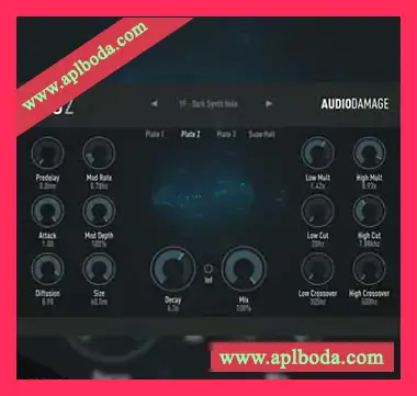 [混响插件]Audio Damage AD034 Eos 2 v2.2.1 [WiN, MacOSX]（44Mb）