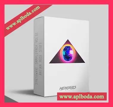 [怀旧乐素材FL工程模板]Antian Rose Synthwave Samplepack Vol.01 Memories + FLP [WAV, MiDi]（308Mb）