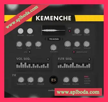 [真实世界弦乐音源]Rast Sound Kemenche v2.0 [KONTAKT]（530Mb）