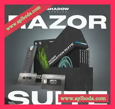 [综合电子采样Serum预置Ableton模板FL模板教程]Shadow Samples Razor Production Suite（76.3Gb）