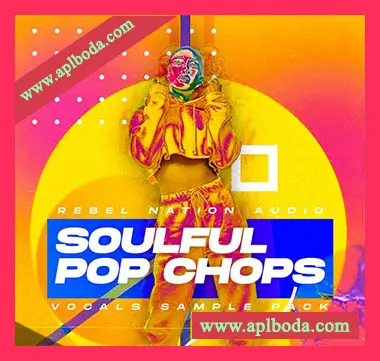 [流行RnB电子舞曲人声切片采样]Rebel Nation Audio Soulful Pop Chops [WAV]（17Mb）