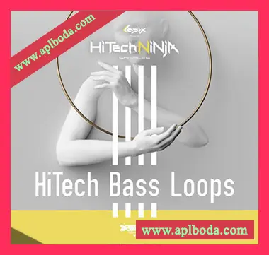 [迷幻舞曲Bass采样]lapix Hitech Ninja Samples Hitech Bass Loops Vol.1 [WAV]（390Mb）