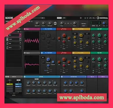 [鼓组打击音色设计合成器插件]Steinberg Backbone v1.6.0 REPACK [WiN]（104Mb）