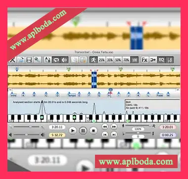 [自动识别分析扒谱工具]Transcribe v9.00.0 v8.66 [WiN, MacOSX](11Mb)