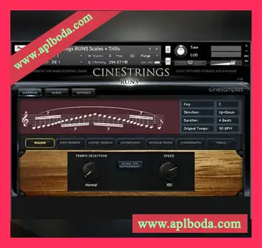 [影视弦乐音源]CineSamples CineStrings Runs v1.31 [KONTAKT]（1.12Gb）