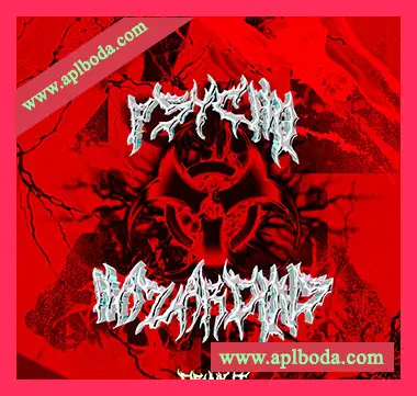 [嘻哈说唱鼓组素材FL混音预置]Psychohazardous Drumkit [WAV, MiDi]（42Mb）