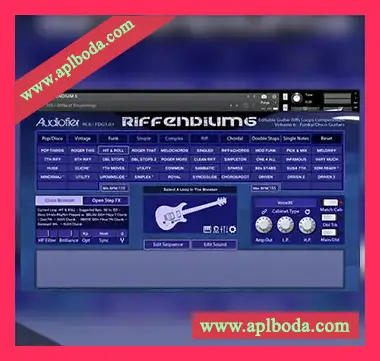 [放克流行迪斯科吉他音源]Audiofier Riffendium 6 [KONTAKT]（4.34Gb）