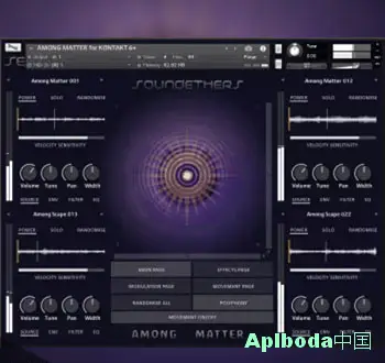 [影视氛围音景PADS音源]Soundethers Among Matter [KONTAKT]（601Mb）