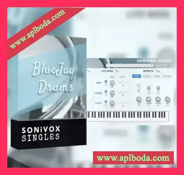 [鼓组乐器插件]SONiVOX Singles Blue Jay Drums v1.0.0.2022 [WiN]（61Mb）