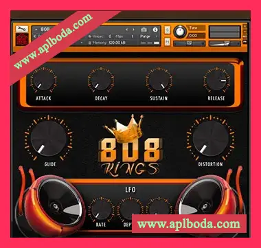[嘻哈陷阱808音源]BigWerks 808 KINGS [KONTAKT]（37Mb）