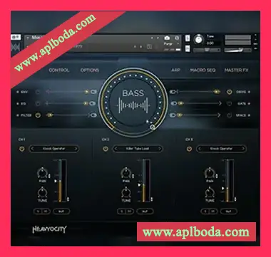 [马赛克贝斯影视乐器音源]Heavyocity Mosaic Bass [KONTAKT]（2.17Gb）