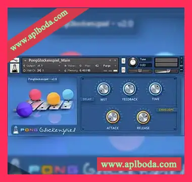 [乒乓球音效音源]AudioThing Pong Glockenspiel v2.0 [KONTAKT]（51Mb）