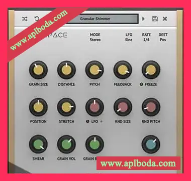 [颗粒混响处理器插件]Audiority GrainSpace v2.0.0 [WiN, MacOSX]（145Mb）