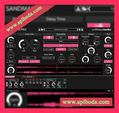 [延迟效果器插件]Unfiltered Audio Sandman Pro v1.1.1 CE v1.3.0 [WiN, MacOSX]（80Mb）