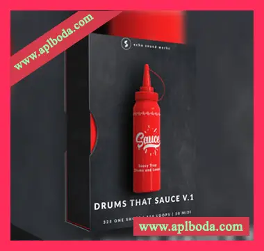 [流行嘻哈陷阱鼓组素材]Echo Sound Works Drums That Sauce Volume 1 [WAV, MiDi]（232Mb）
