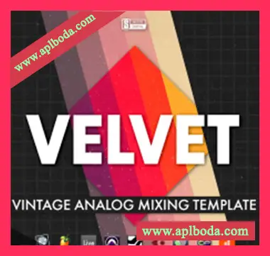 [全宿主混音预置模板怀旧]Slate Academy Velvet Vintage Analog Mix Template（101Mb）