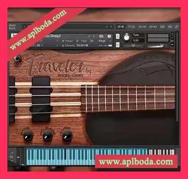 [贝斯音源]Angel Cano Traveler Bass v1.12 [KONTAKT]（445Mb）