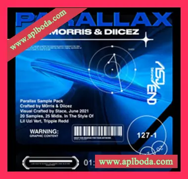 [流行嘻哈陷阱素材]M0RRIS Parallax Sample Pack [Loops + MIDI’S] [WAV, MiDi]（718Mb）