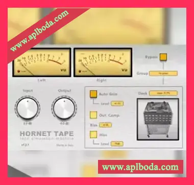[怀旧磁带饱和度效果器插件]HoRNet Tape v1.2.1 [WiN]（11Mb）