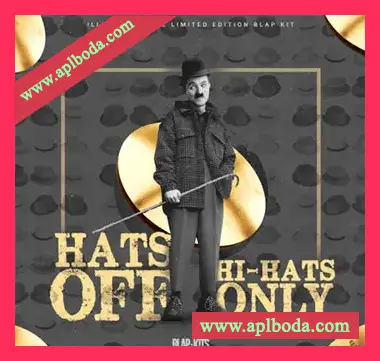 [嘻哈陷阱RnB镲片采样]!llmind Special Limited Edition Hats Off (Hi-Hat Loops And One-Shots) [WAV]（30Mb）