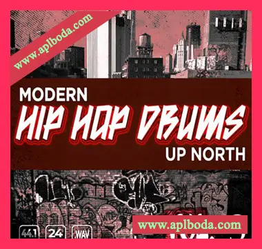 [现代嘻哈说唱鼓组打击采样]Epic Stock Media Modern Hip Hop Drums Up North Vol.3 [WAV]（42Mb）