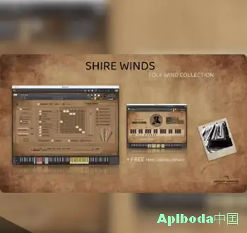 [民间木管乐器音源]Insanity Samples Shire Winds v1.5.0 [KONTAKT]（2.19Gb）