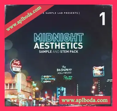 [灵魂嘻哈RnB采样]The Sample Lab Midnight Aesthetics Vol.1 (Compositions And Stems) [WAV]（584Mb）