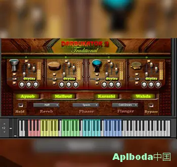[民族打击乐音源]HTTMUSIC Darbukator Traditional [KONTAKT]（811Mb）