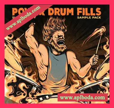 [嘻哈说唱鼓组Fills采样]Oversampled Super Heavy Power Drum Fills [WAV]（101Mb）