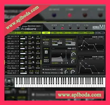 [合成器]KORG M1 v1.8.2 [WiN]（57Mb）