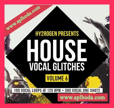 [House浩室人声素材]HY2ROGEN House Vocal Glitches Vol.6 [多格式]（185Mb）