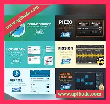 Rogue Amoeba BUNDLE 2019.12.07 [MacOSX]（83Mb）