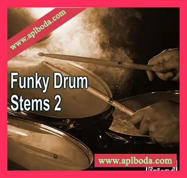 [放克鼓组采样]AudioFriend Funky Drum Stems 2 [WAV]（39Mb）
