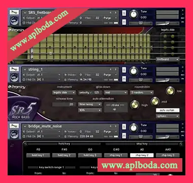 [SR5顶级摇滚贝斯]Prominy SR5 Rock Bass v1.12b [KONTAKT]（8.28Gb）