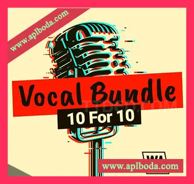 [电子浩室迷幻舞曲人声素材]WA Production Vocal Bundle 10 For 10 [WAV, MiDi]（7.86Gb）