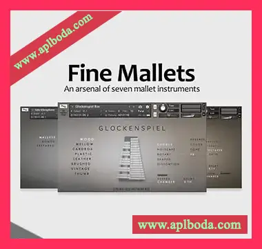 [小音槌乐器音源低音马林巴金属木琴钟琴水晶碗]Cinematique Instruments Fine Mallets [KONTAKT]（1.2Gb）
