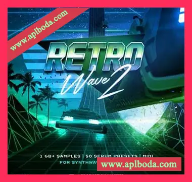 [怀旧合成器浪潮素材]Production Master Retrowave 2 [多格式]（870Mb）