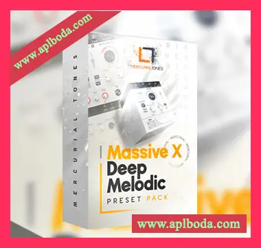 [MassiveX预置深邃浩室]Mercurial Tones Mercurial Deep Melodic Massive X Presets [WAV, MiDi]（414Mb）