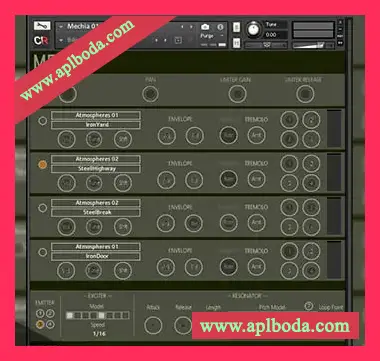 [氛围FX音效音源]Channel Robot Mechia [KONTAKT]（80Mb）