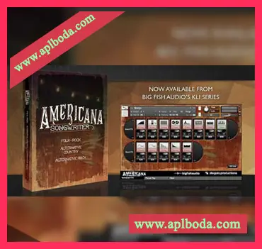 [民谣乡村摇滚素材音源]Dieguis Productions Americana Songwriter [多格式KONTAKT]（12.2Gb）