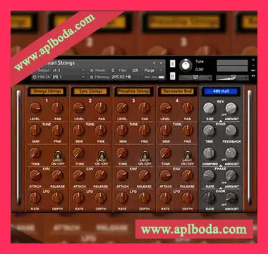 [影视合成器弦乐乐团音源]Hideaway Studio The String Collection v1.01 [KONTAKT]（589Mb）