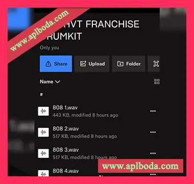 [Trap陷阱鼓组采样]MEDHVT FRANCHISE DRUMKIT [WAV]（3Mb）